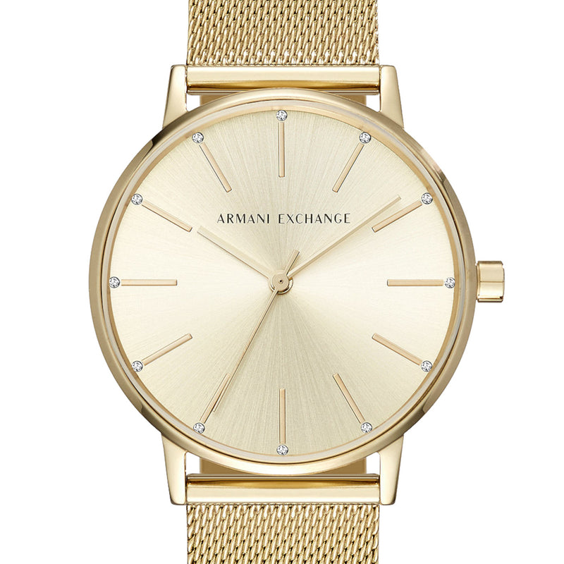 Armani Exchange Lola Gold Watch AX5536-zoom-