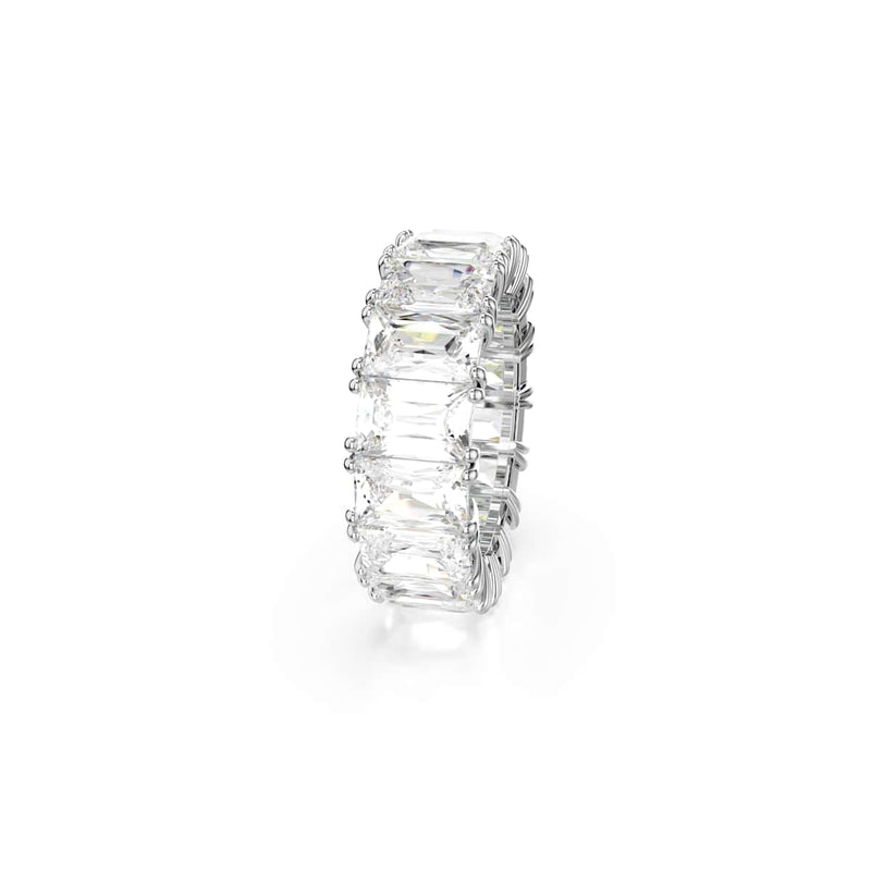 Swarovski Re Matrix Silver Coloured Ring 5709279-zoom-