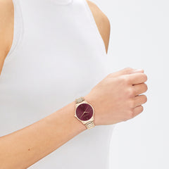 Calvin Klein ICONIC Red Women's Watch 2002-CK25200169