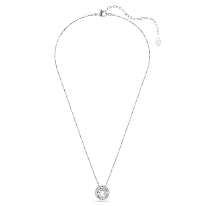 Swarovski Sublima Glam Silver-Tone Necklace 5738246-zoom-