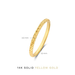 Isabel Bernard Rivoli Laura 14 Carat Gold Ring IB330064-60