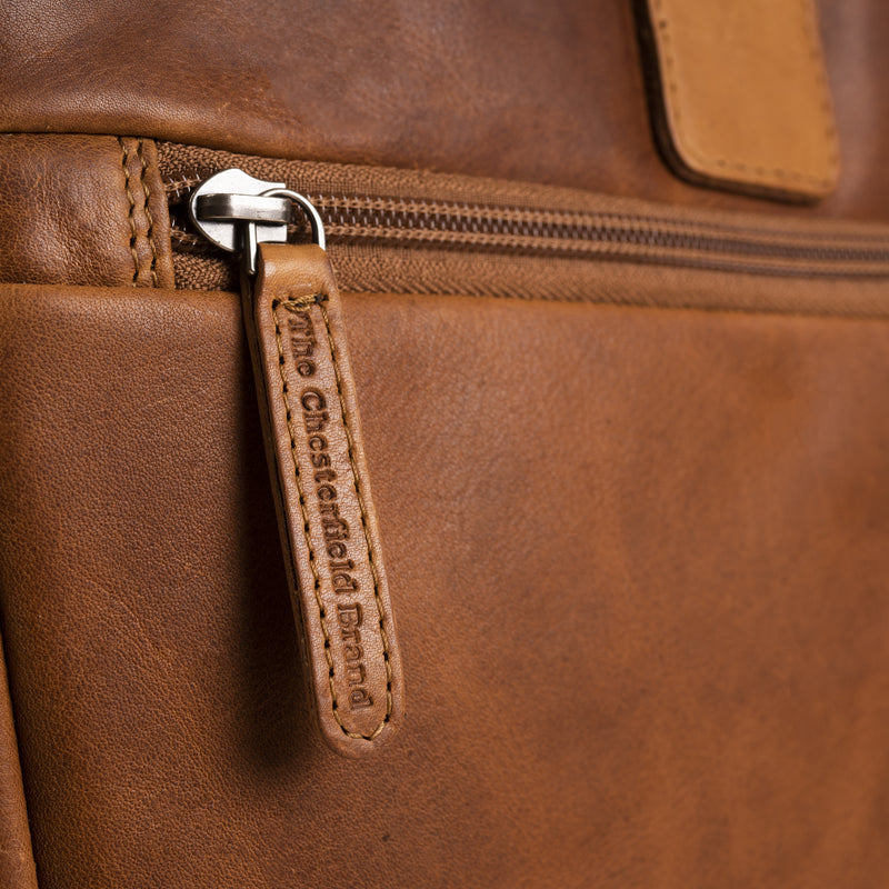 The Chesterfield Brand Cognac Briefcase C40.101031-zoom-