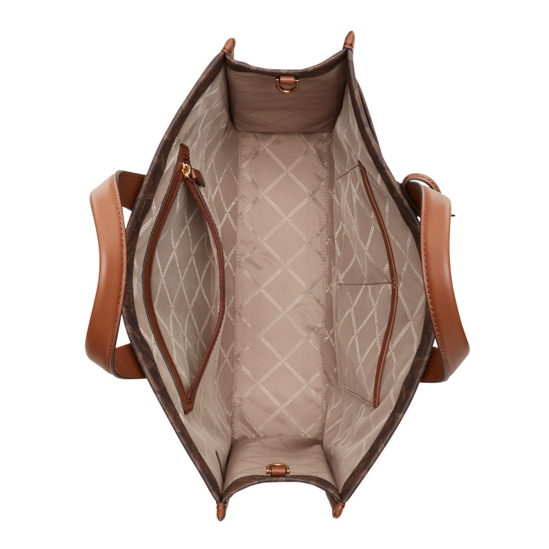 Michael Kors Gigi Brown Shopper 30H3G3GT3B-227-zoom-