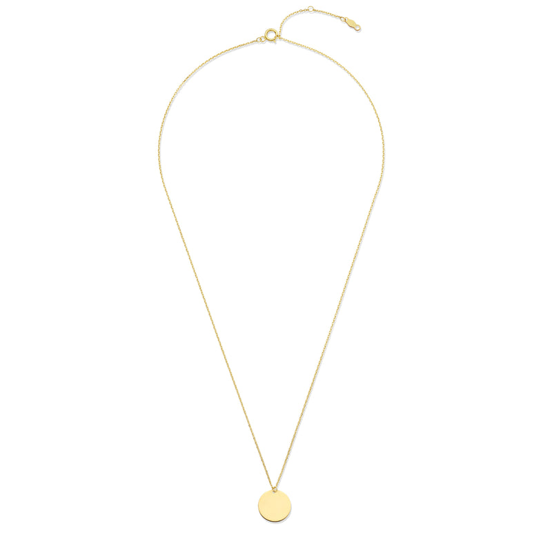 Isabel Bernard Le Marais Jeanne 14 Carat Golden Necklace IB340149-zoom-