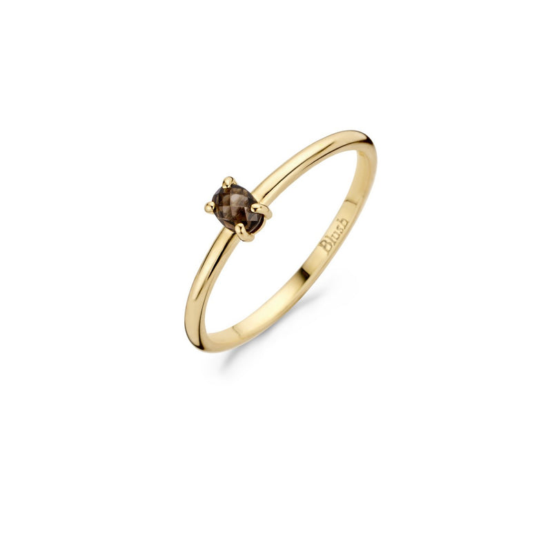 Blush 14 Carat Gold Ring 1204YSQ/52-zoom-