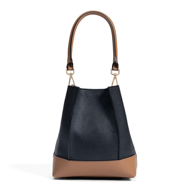 Isabel Bernard Femme Forte Minette Black Calfskin Handbag IB21114-001-zoom-