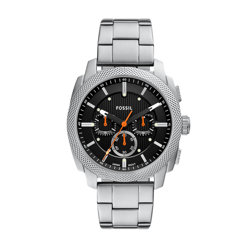 Fossil Machine Black Men's Watch FS6095-zoom-