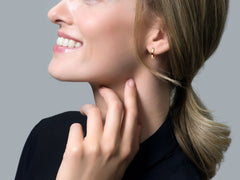 Blush Gold Ear Stud 7202YGO