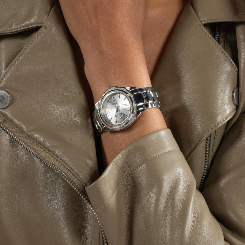 Guess Bryant Silver Watch GW0685L1-zoom-
