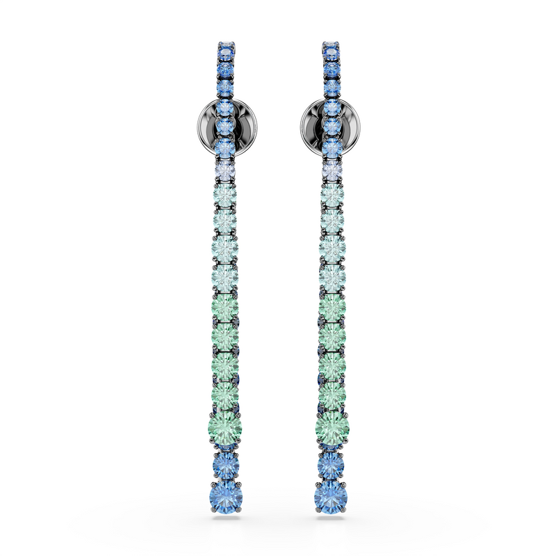 Swarovski Matrix Gold Plated Earrings 5741390-zoom-