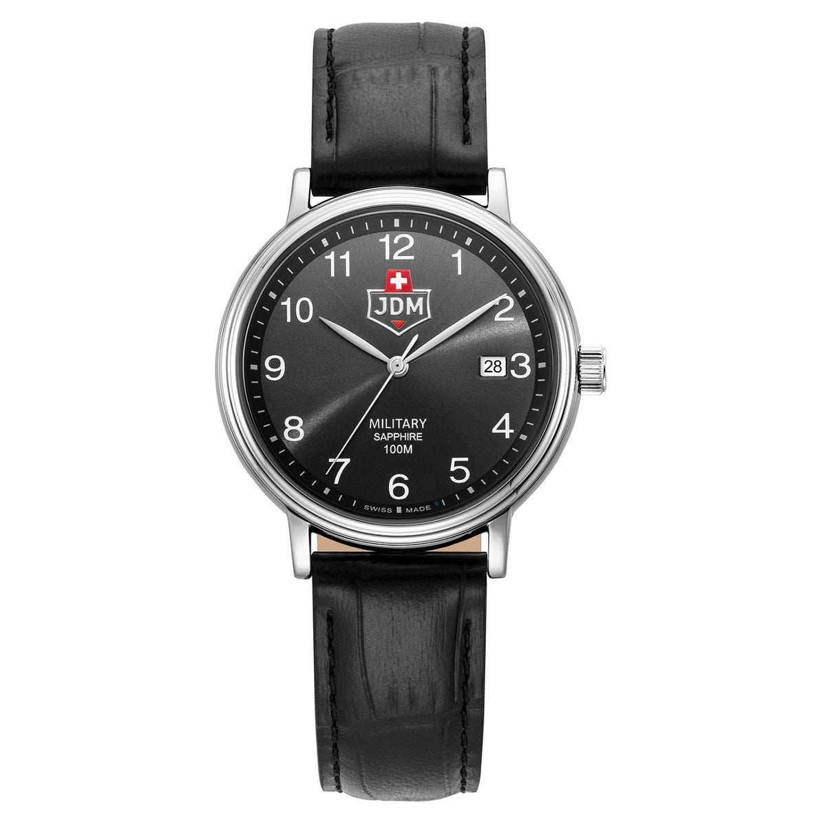 JDM Military Kilo II Black Men's Watch JDM-WG026-01