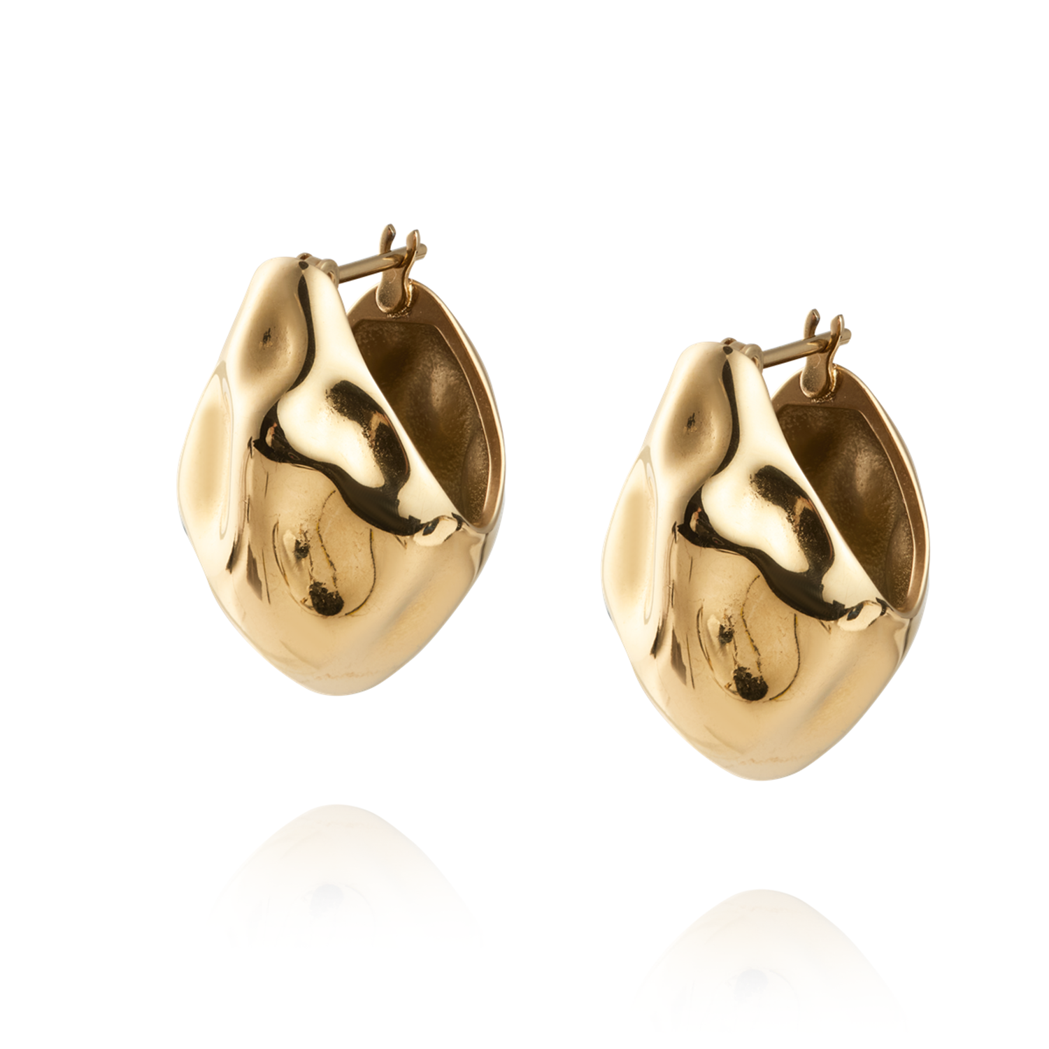 Mockberg Wavy Bolded Drop Earring MB0171