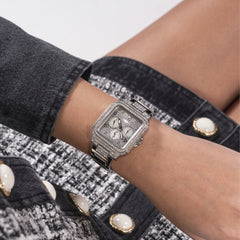 GUESS Deco Silver Watch GW0472L1