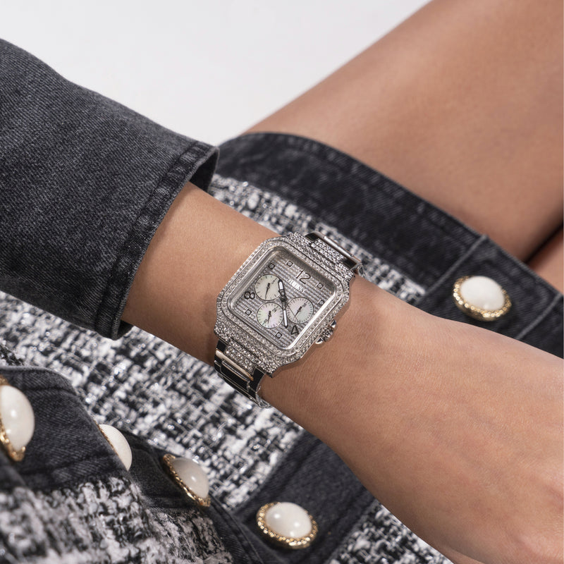 GUESS Deco Silver Watch GW0472L1-zoom-