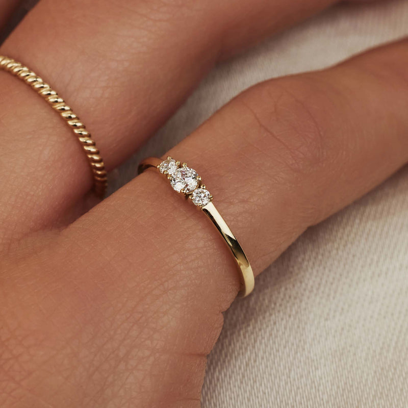 Isabel Bernard Rivoli Esmée 14 Carat Gold Ring IB330050-50-zoom-
