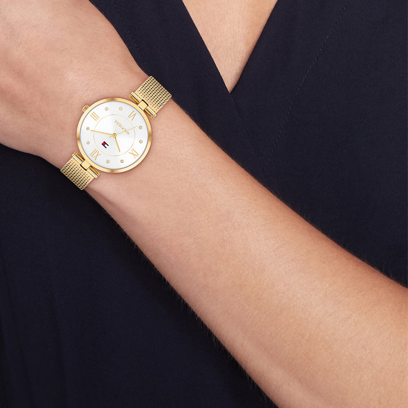 Tommy Hilfiger Gold Women's Watch TH1782805-zoom-
