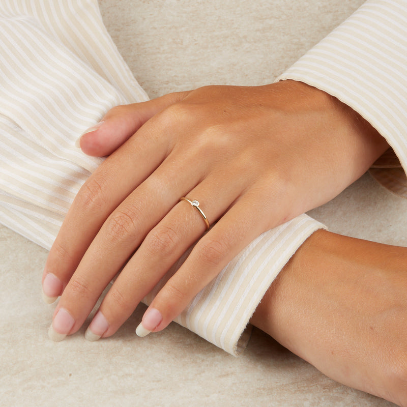 Blush 14 Carat Gold Ring 1198YZI/46 (size: 46)-zoom-