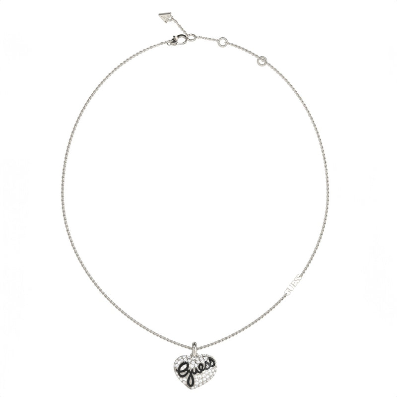 GUESS Vintage Silver Necklace JUBN04690JWRHT-U-zoom-