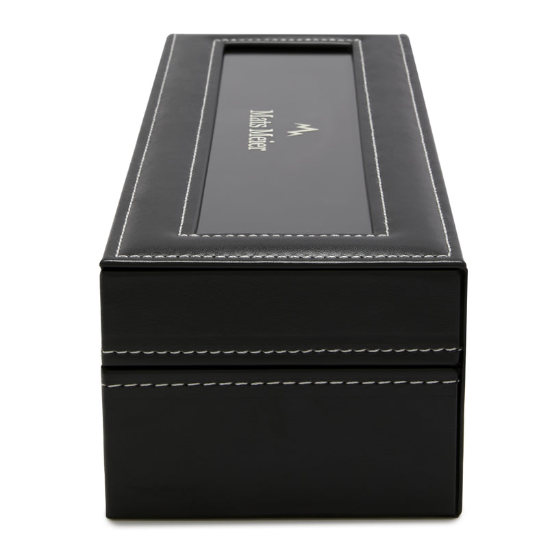 Mats Meier Mont Fort Black Watchbox voor 6 Watchs-zoom-