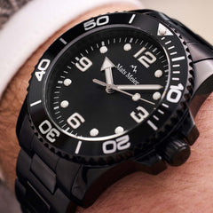 Mats Meier Ponte Dei Salti Men's Watch Black MM00523