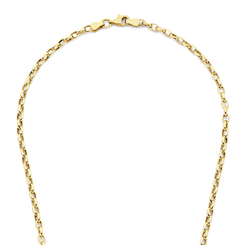 Isabel Bernard Aidee Camille 14 Carat Golden Schakel Necklace IB340159-zoom-