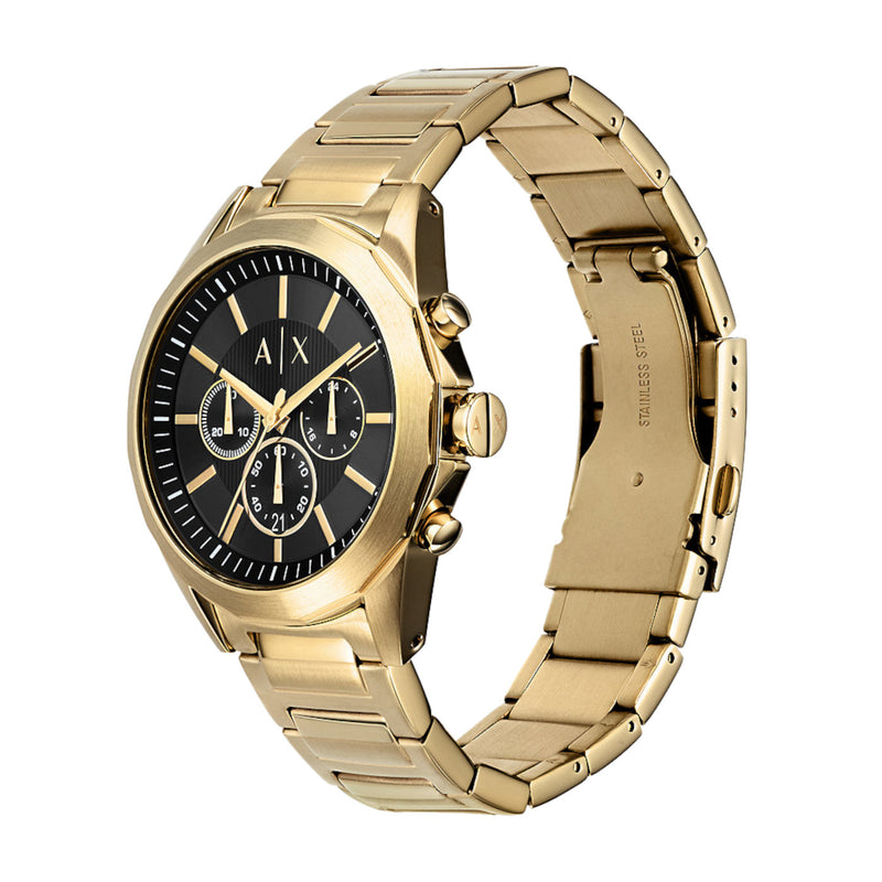 Armani Exchange Drexler Gold Watch AX2611-zoom-