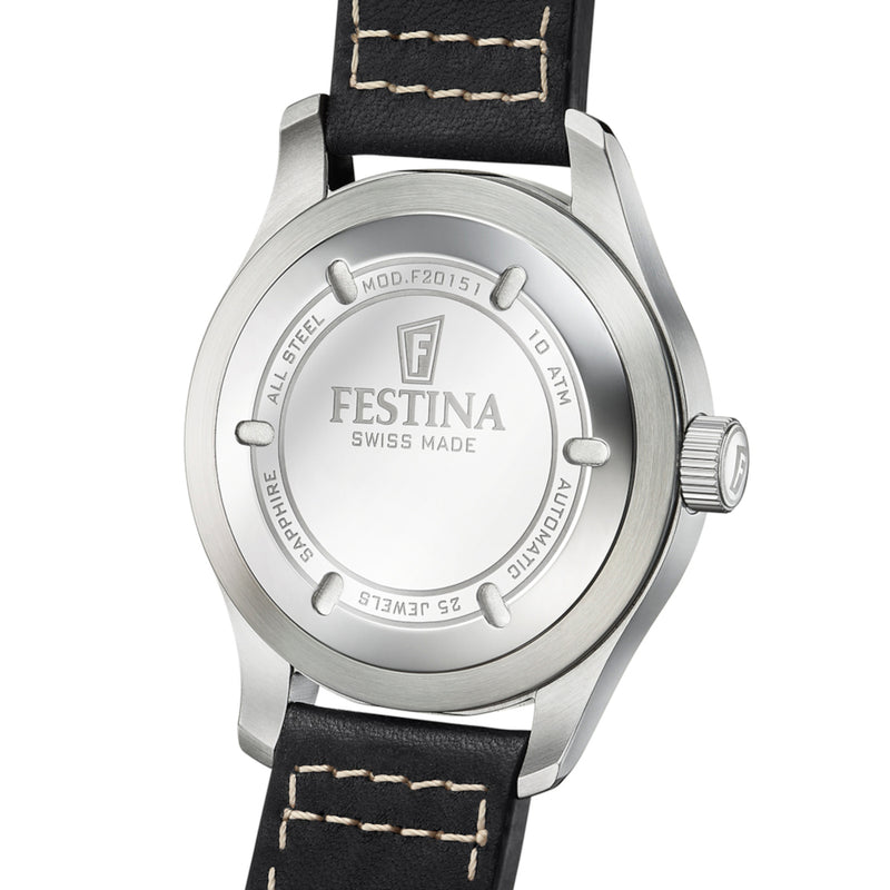 Festina Swiss Made Black Watch F20151/4-zoom-