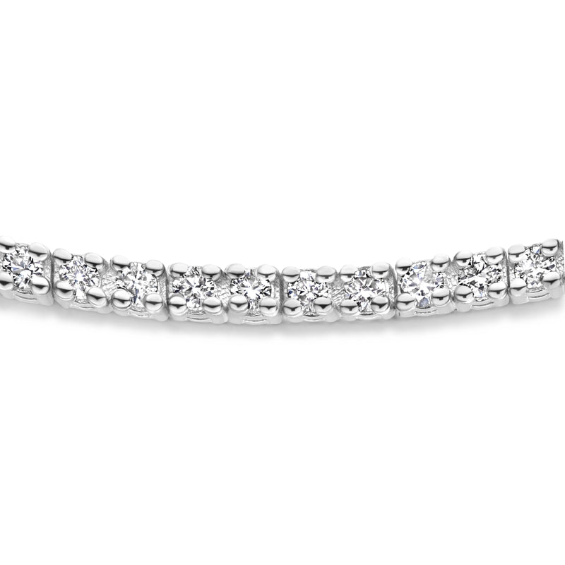 Isabel Bernard De la Paix Madeline 14 Carat Whitegold Tennis Bracelet | diamond 1.08 ct | IBD320006-zoom-
