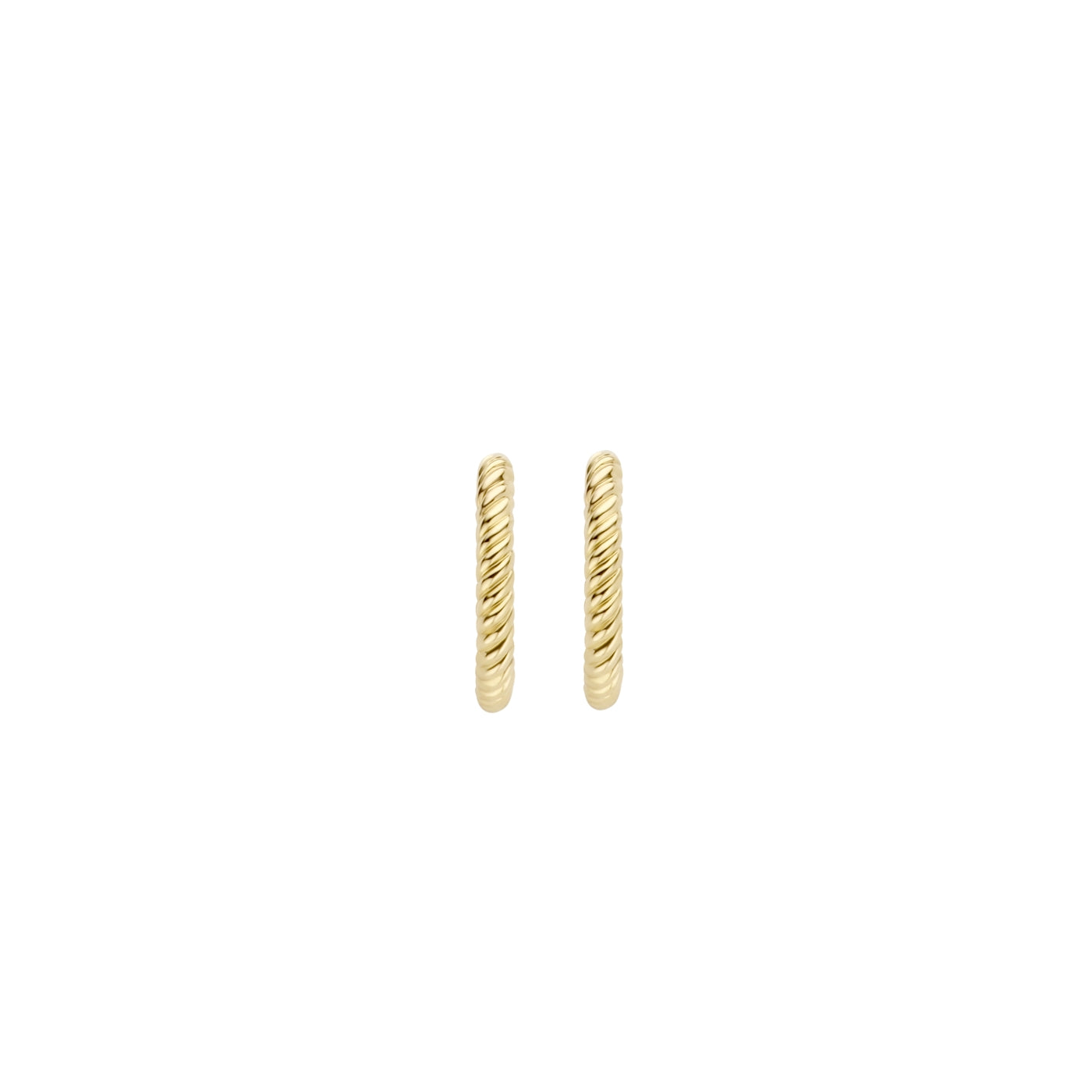 Blush Gold Hoop Earrings 7266YGO