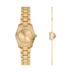 Michael Kors Lexington Gold-coloured Women's Set MK4992SET