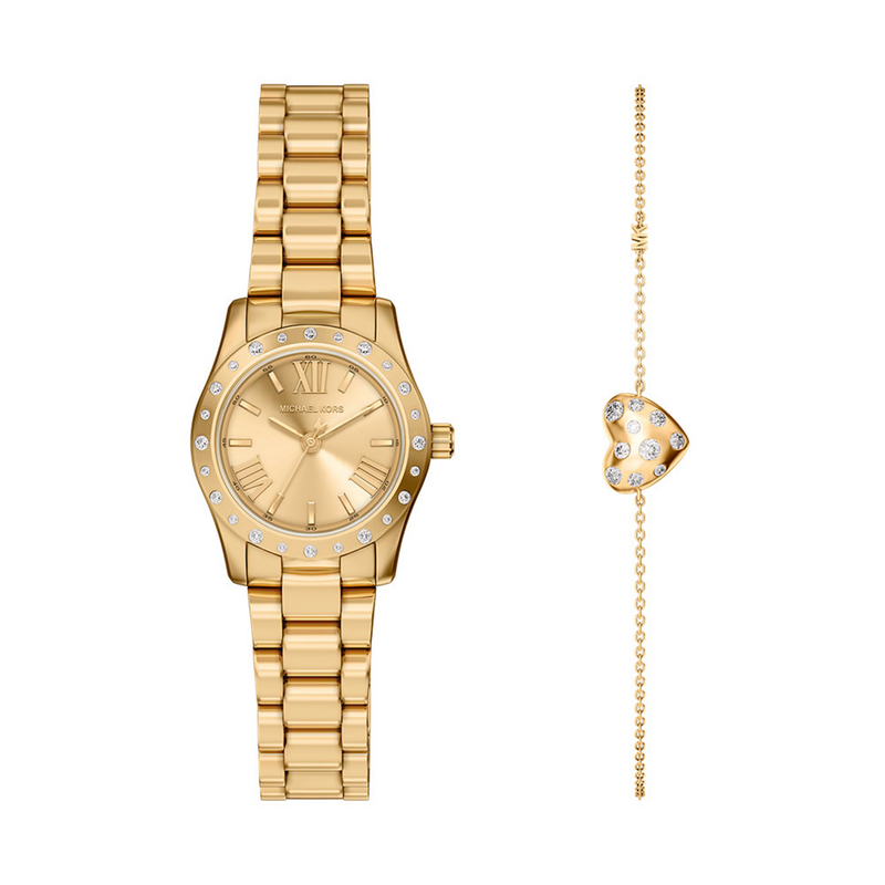 Michael Kors Lexington Gold-coloured Women's Set MK4992SET-zoom-