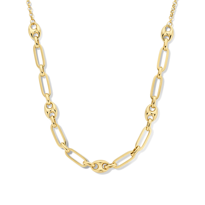 Isabel Bernard Aidee Demie 14 Carat Golden Necklace IB340117-zoom-