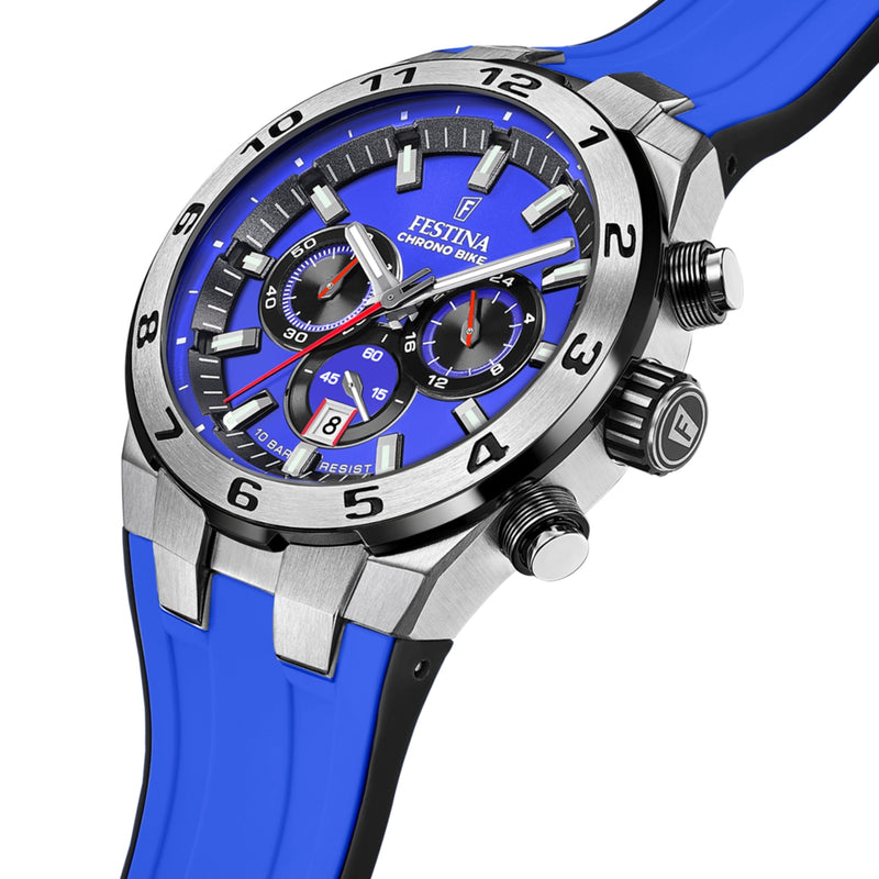 Festina Chrono Bike Blue Watch F20671/3-zoom-