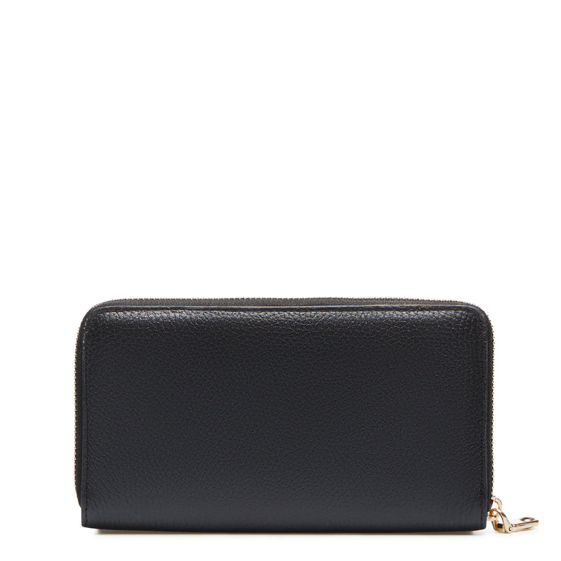 Isabel Bernard Honoré Léa Black Zip Wallet IB23001-zoom-