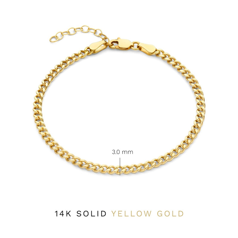 Isabel Bernard Aidee Julee 14 Karat Gold Bracelet IB320090-zoom-