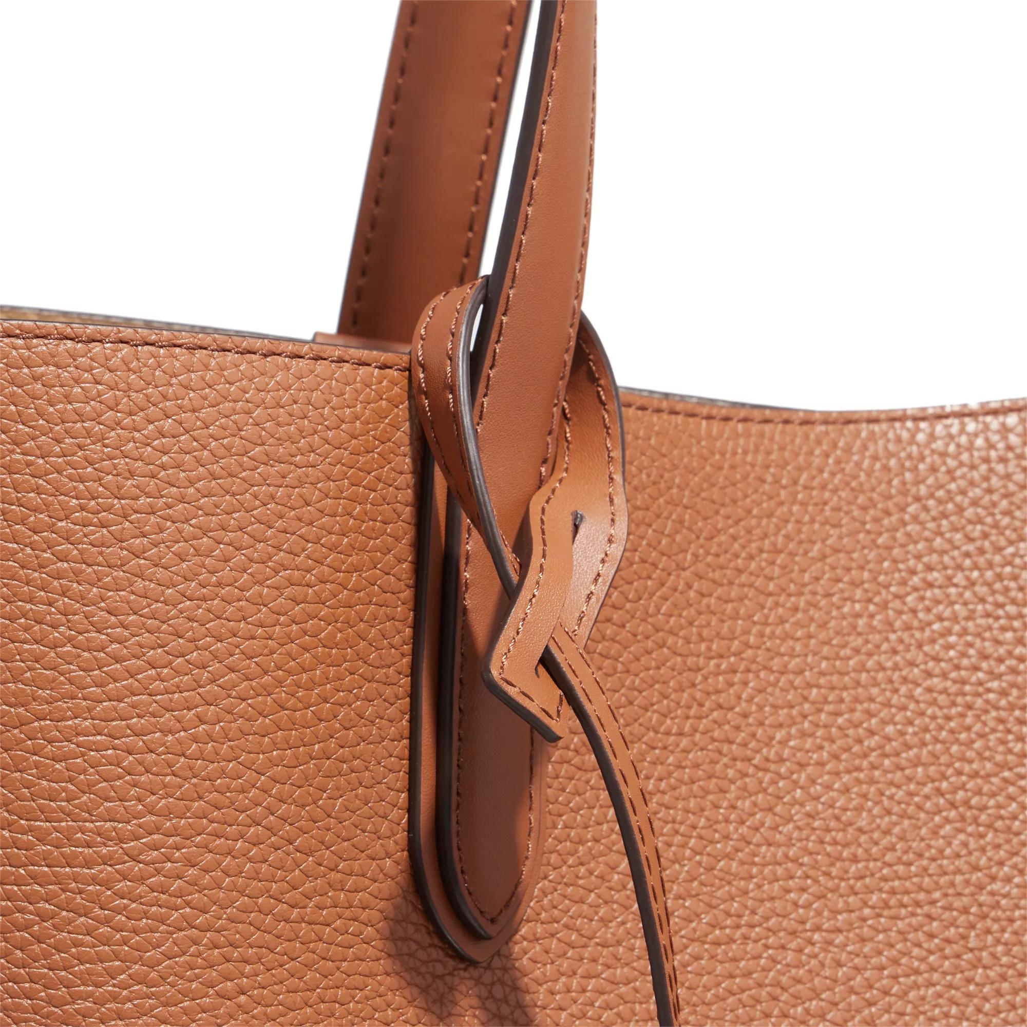 Michael Kors Brown & Beige Reversable Leather Tote Bag 30F3GZAT4T-230