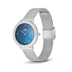 Daniel Wellington Crystalline Bezel Arctic Blu Mop Women's Watch DW00100825