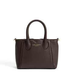 Isabel Bernard Honoré Cloe Mini brown calfskin leather handbag IB21124-031