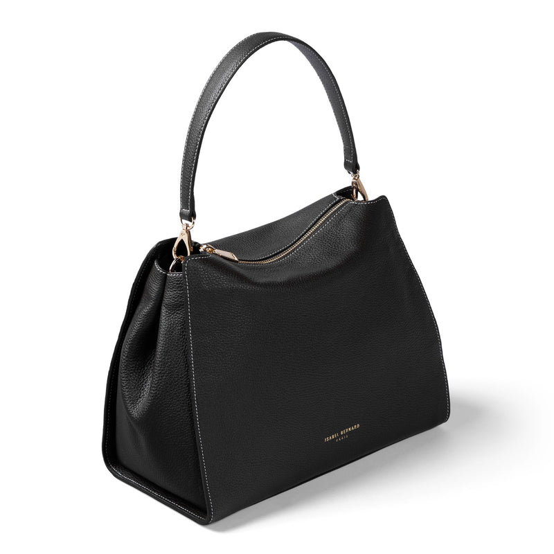 Isabel Bernard Honoré Emma Black Shoulder Bag IB21134-001-zoom-