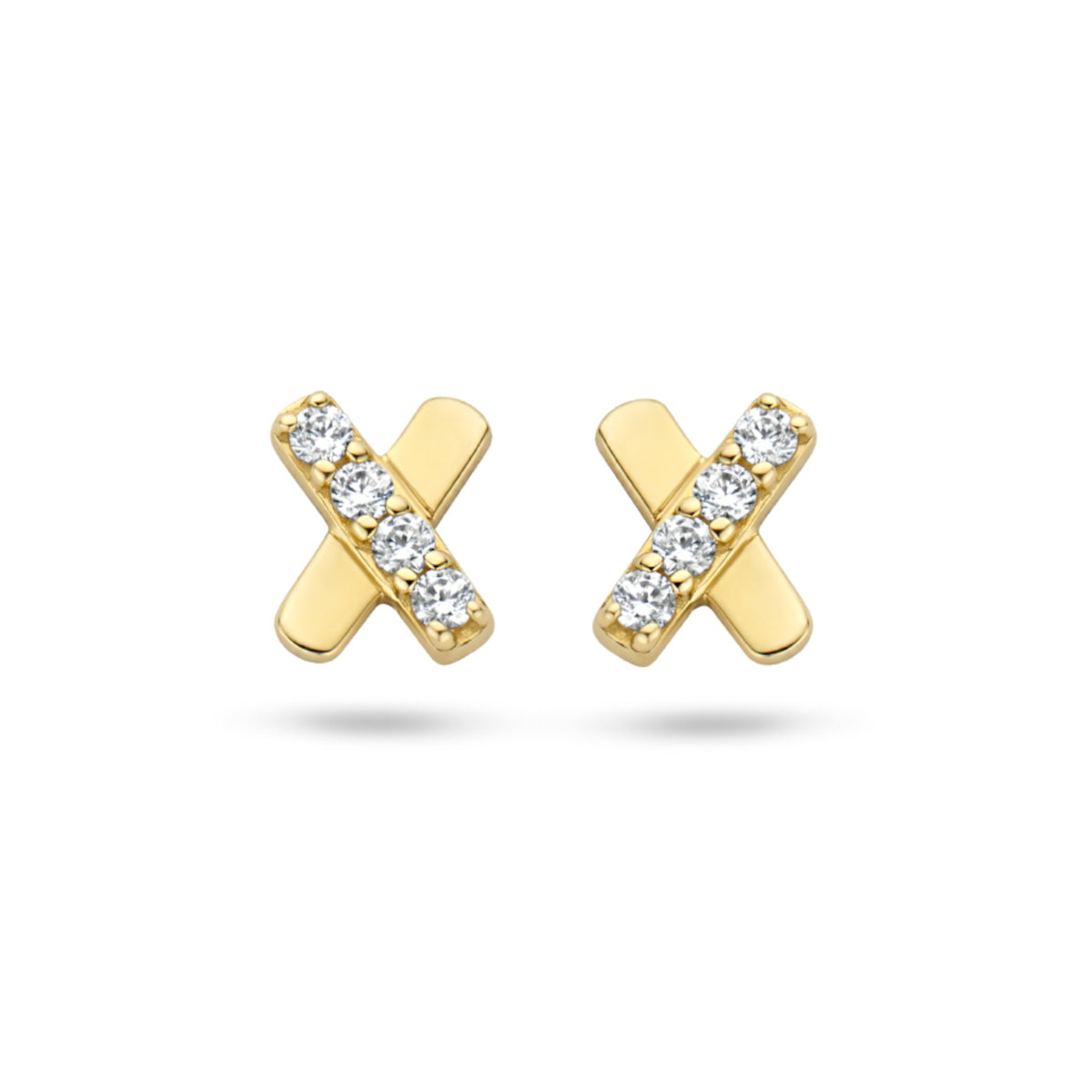 Blush 14 karat gold Earrings 7301YZI