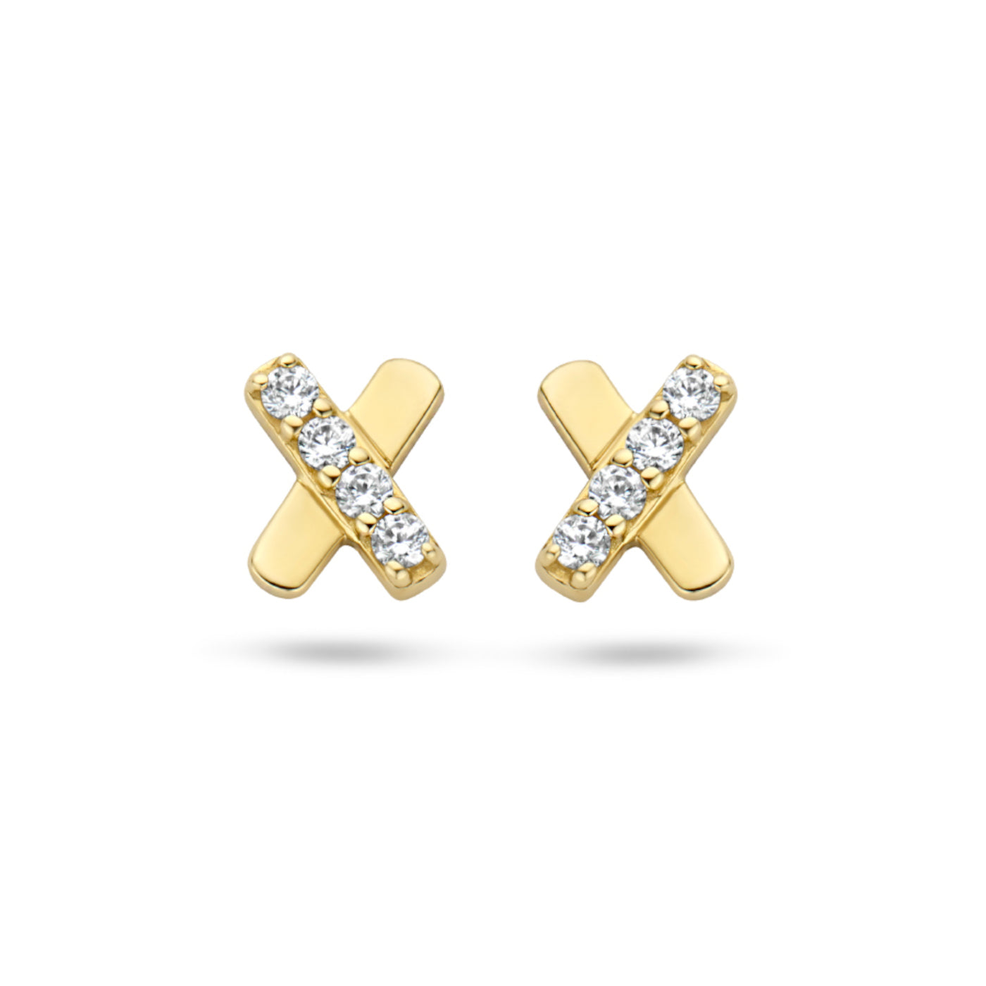 Blush 14 karat gold Earrings 7301YZI