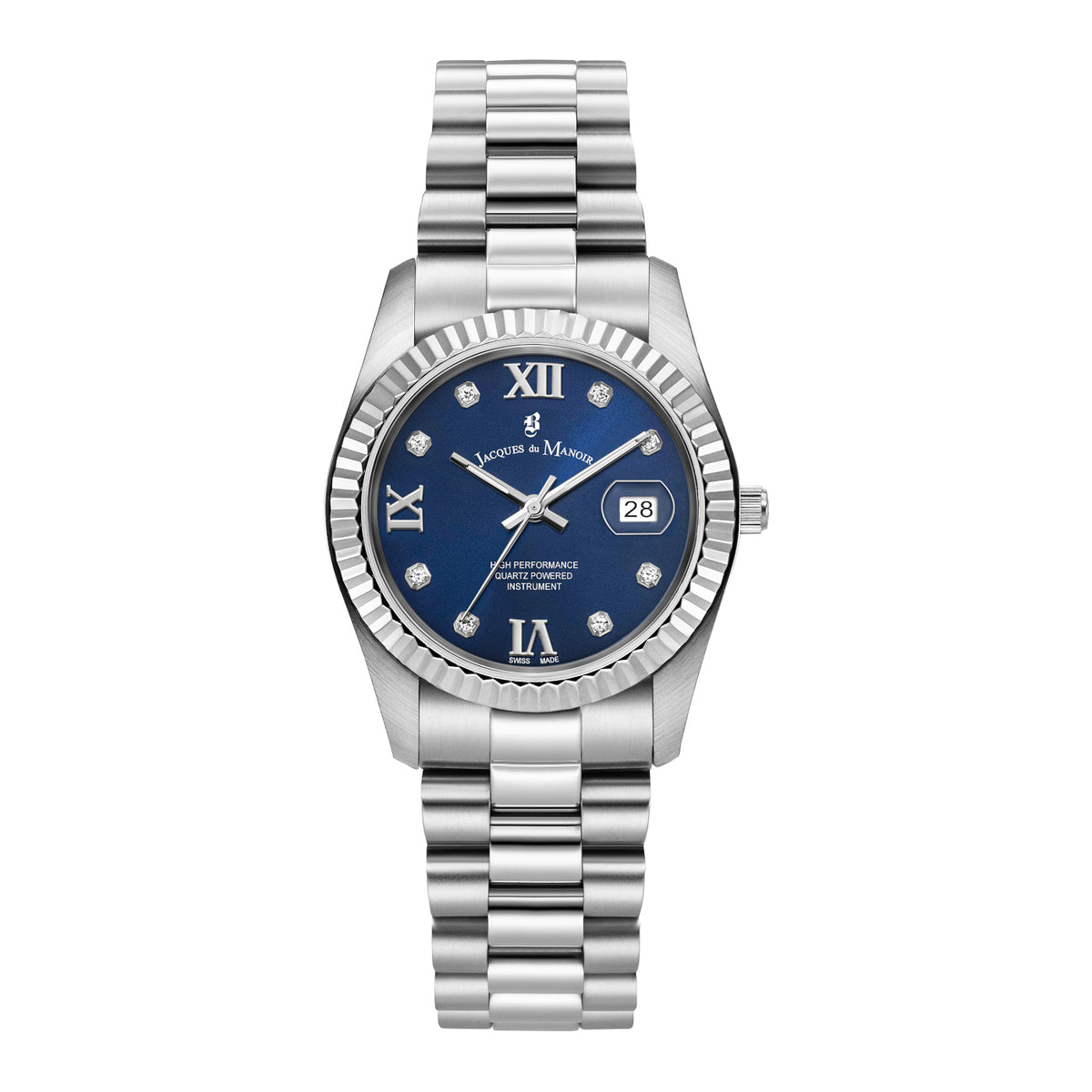 Jacques du Manoir Inspiration Prestige Silver Watch JWL01307