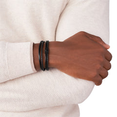 Fossil Vintage Casual Black Bracelet JF03098001