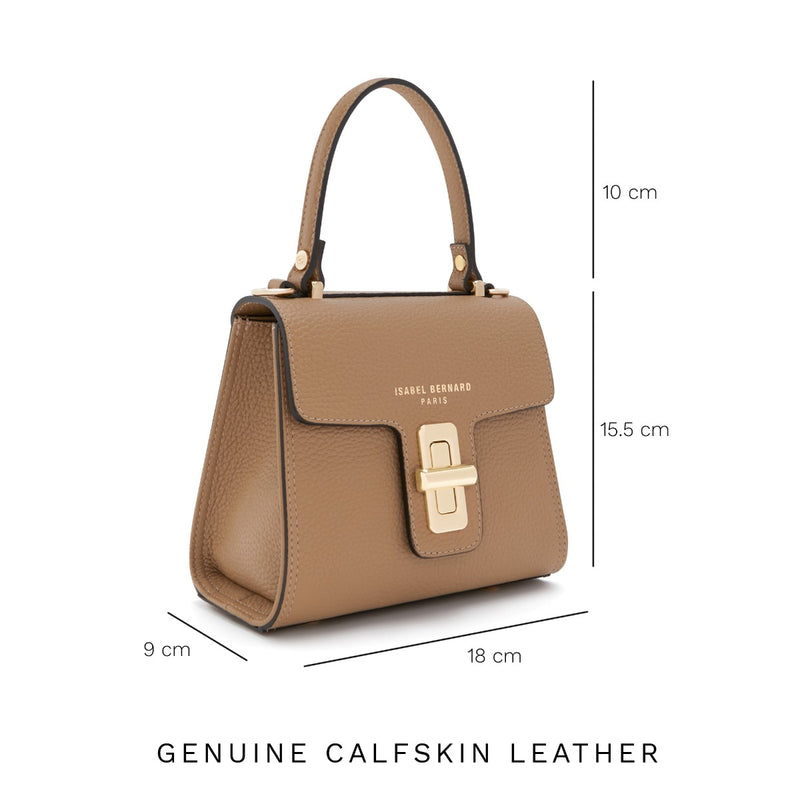 Isabel Bernard Femme Forte Handbag Beige  IB21126-072-zoom-