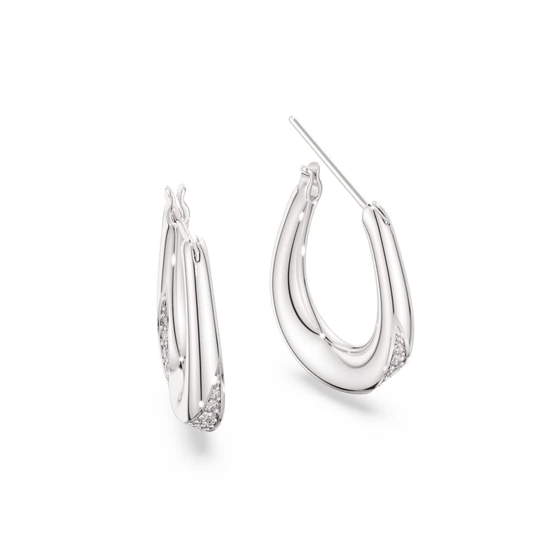 Swarovski Classica Hoop Earrings 5743474-zoom-