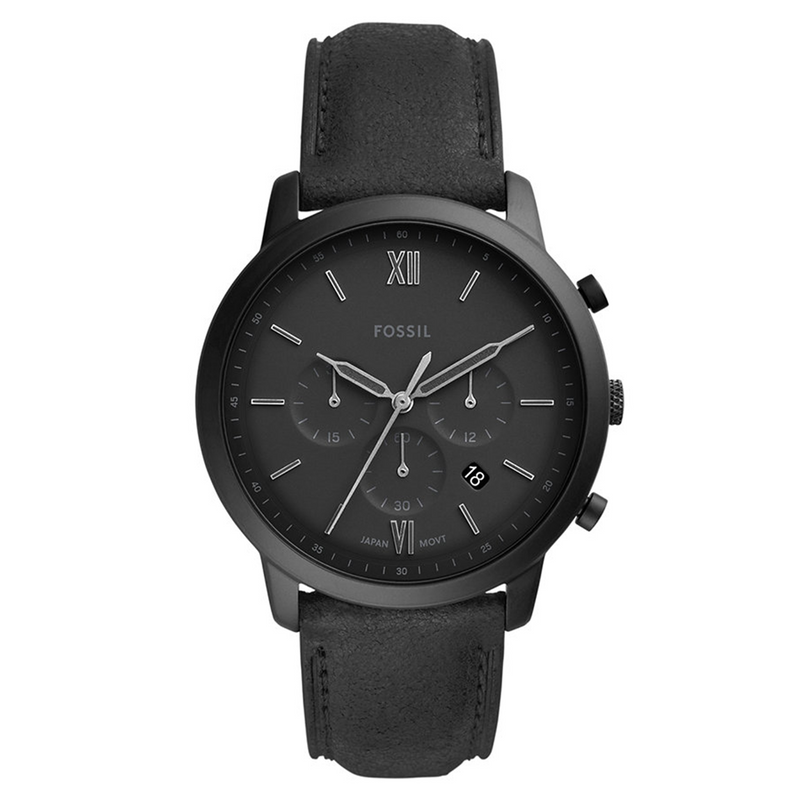 Fossil Neutra Chrono Chronograph Black Men's Watch FS5503-zoom-