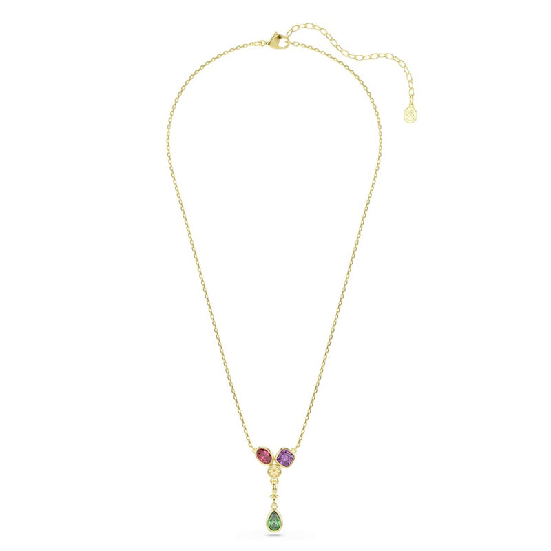 Swarovski Imber Organic Gold-Tone Multicolour Necklace 5753261-zoom-