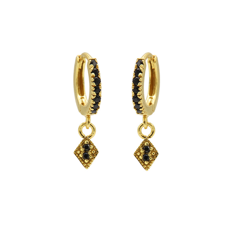 Karma Gold Ear Stud M2655HB-zoom-
