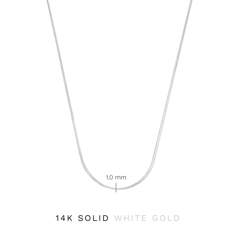 Isabel Bernard Saint Germain Nicole 14 Carat Whitegold Necklace IB340119-zoom-