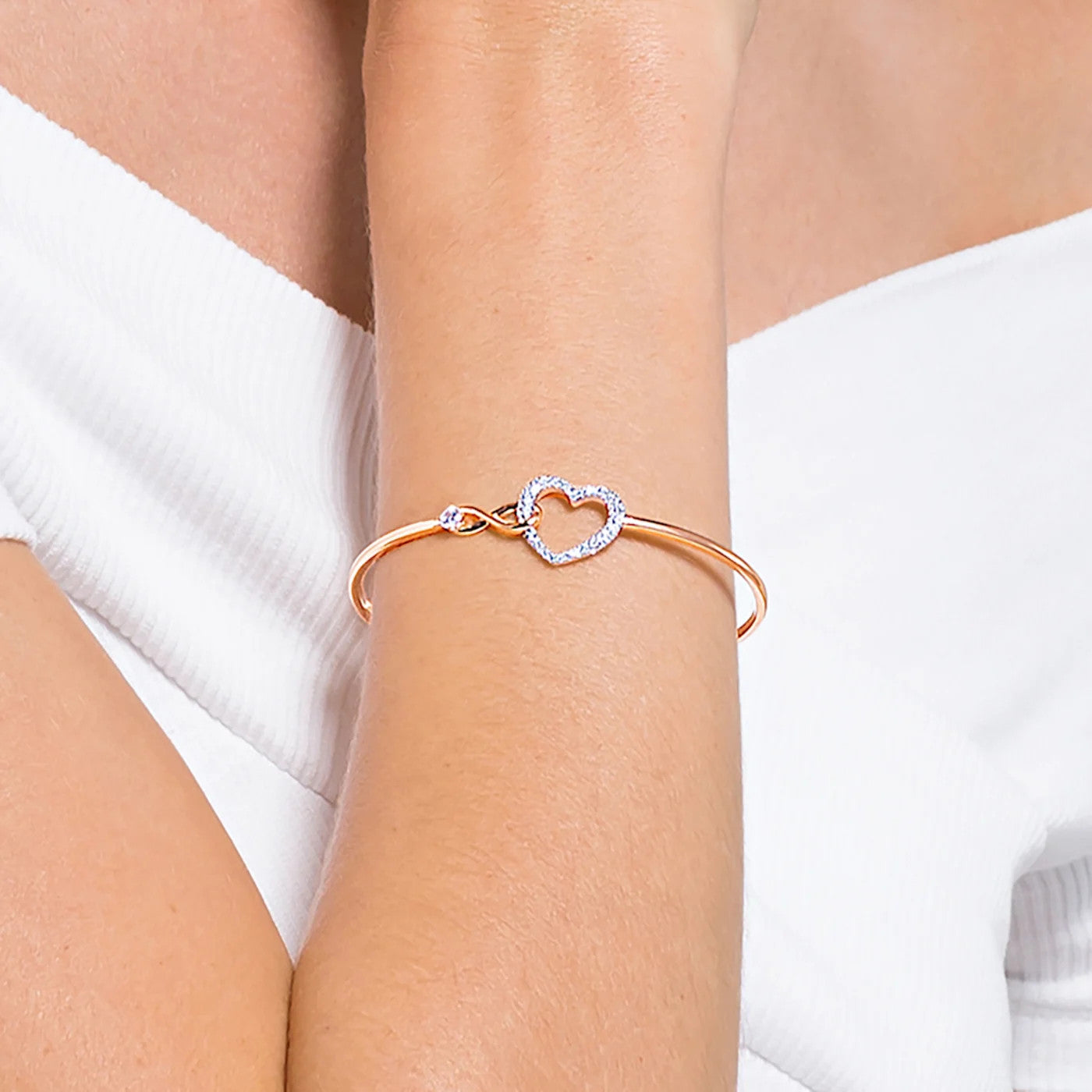 Swarovski Infinity Multi-coloured Metal Bracelet 5518869